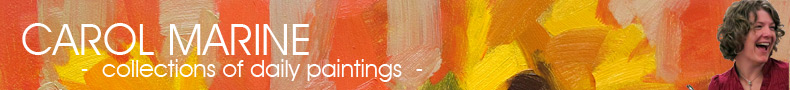 CAROL MARINE - painting books