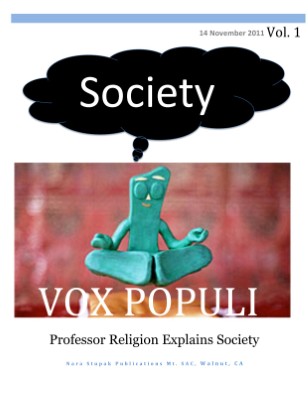 Professor Religion Explains Society