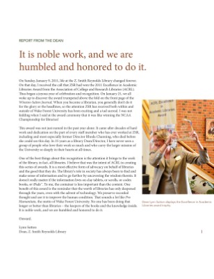 zsr annual report