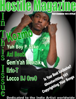 Hostile Magazine November 2011 Issue