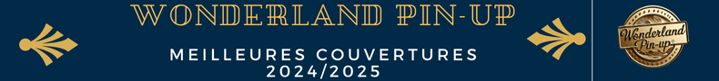 Wonderland Pin-up 2024/2025 meilleures couvertures